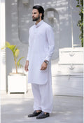 WHITE SUIT MEN'S UNSTITCHED BOSKI