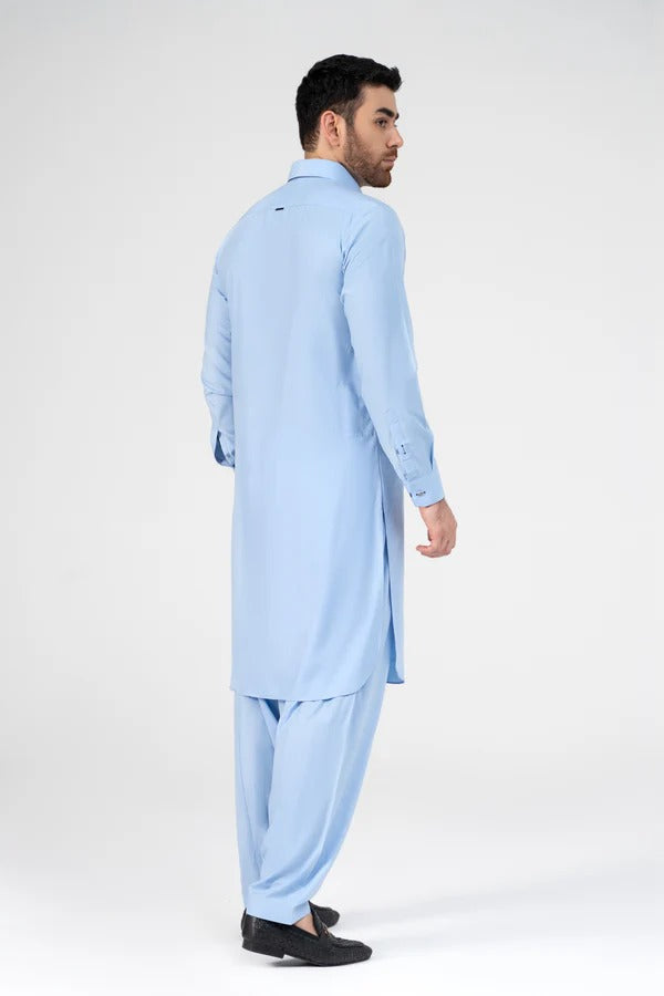 POWDER BLUE MEN,S UNSTITCH BOSKI
