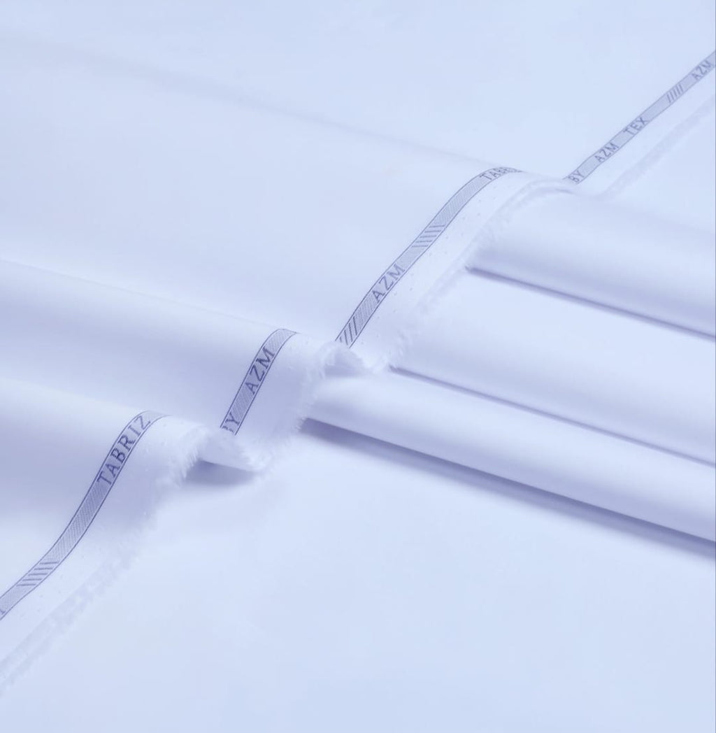 WHITE SUIT MEN'S UNSTITCHED BOSKI