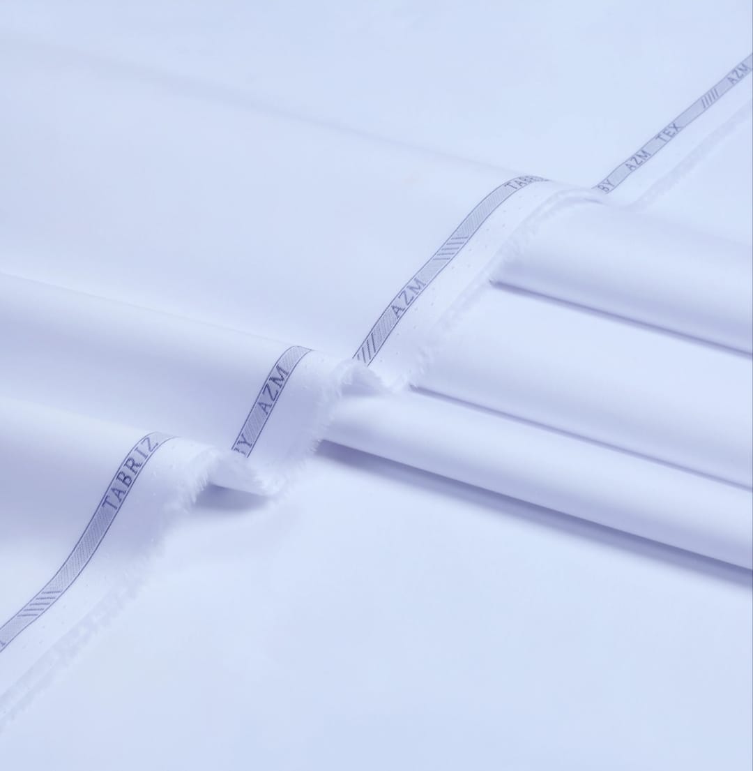 WHITE SUIT MEN'S UNSTITCHED BOSKI