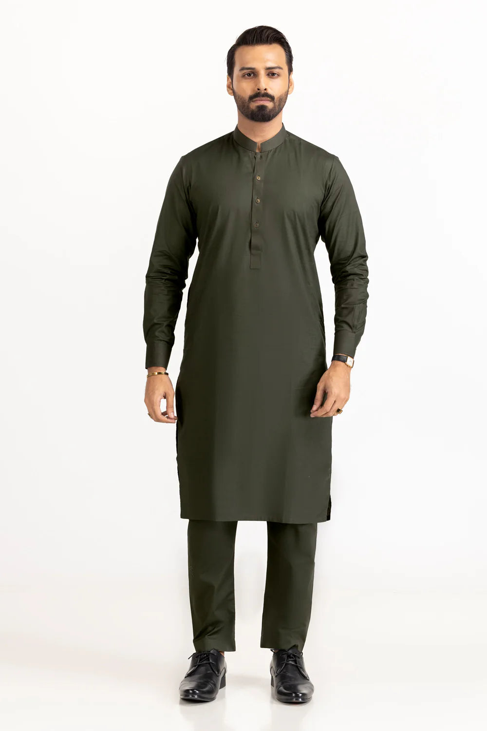 DARK GREEN UNSTITCHED